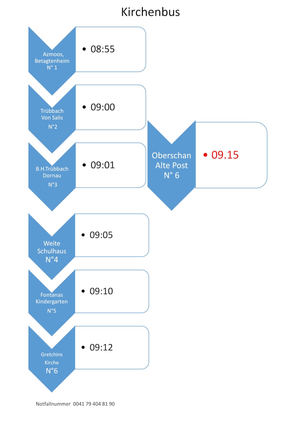 Busfahrplan